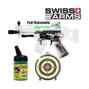   Auto Airsoft Gun with Target and Bbs:  Sports & Outdoors