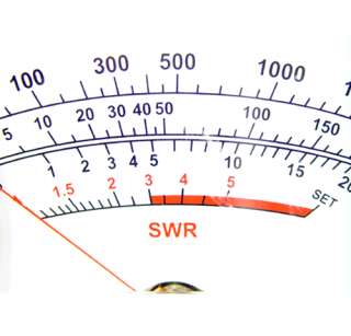 The meter needle position and motion gives you an accurate indication 