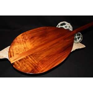  CURLY CANOE KOA PADDLE 60   OUTRIGGER DECOR