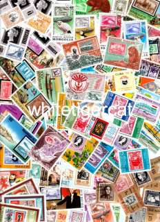 100 STAMP ON STAMP many very size with nice sets !!! all different 