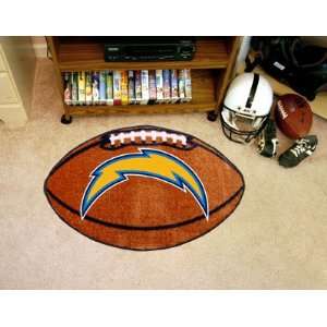    San Diego Chargers Football Mat (22x35): Sports & Outdoors