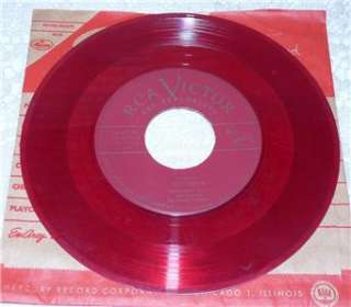 RCA MARIO LANZA OPERA RED SEAL RECORDS 45 RPM LOT  