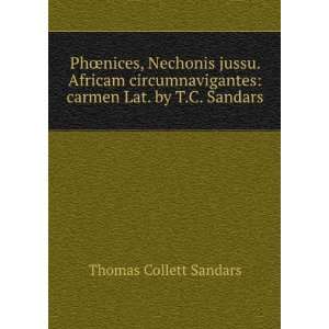    carmen Lat. by T.C. Sandars Thomas Collett Sandars Books