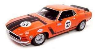 WELLY 12527MB 1:18 1970 FORD MUSTANG T/A TRANS AM BOSS 302 #57 DIECAST 
