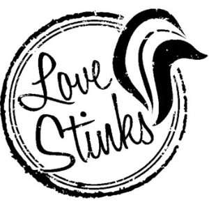  Love Stinks   Clear Stamps Arts, Crafts & Sewing