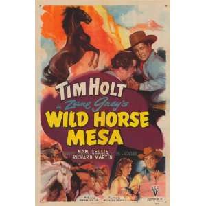  Wild Horse Mesa (1947) 27 x 40 Movie Poster Style A: Home 
