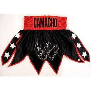  Hector Macho Camacho Signed Custom Boxing Trunks Sports 