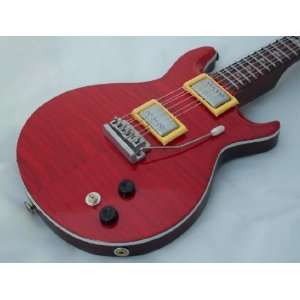    CARLOS SANTANA Miniature Mini Guitar PRS Red: Musical Instruments