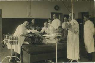 Surgery room antique autopsy medical photo  