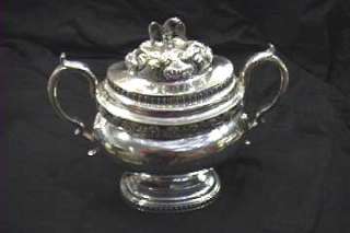 1813 Stephen Reed NYC Coin Silver 3 Piece Tea Service  