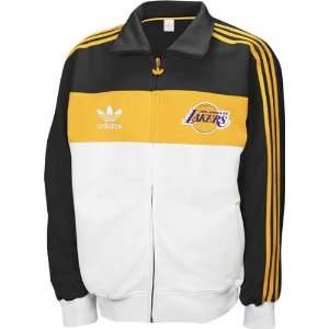   Los Angeles Lakers NBA Series  Fitted  Track Jacket: Sports & Outdoors