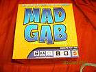 mattel 2005 mad gab game adult party time game returns