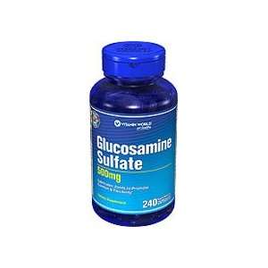  Glucosamine Sulfate 500 mg. 240 Capsules: Health 