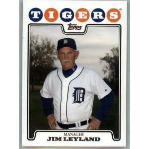   Jim Leyland / Manager / MLB Trading Card   In Protective Display Case