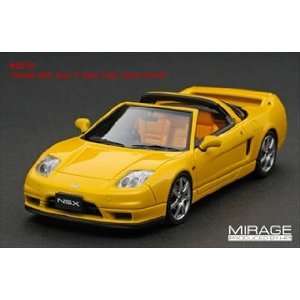    Honda NSX Type T New Indy Yellow Pearl 1/43 #8310: Toys & Games