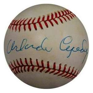 Orlando Cepeda Autographed Baseball   Autographed Baseballs  