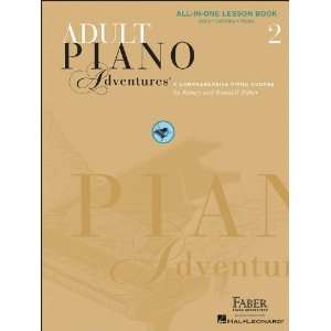  Faber Music Adult Piano Adventures All In One Lesson Book 