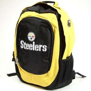   Steelers Official Logo Large NFL Football Backpack