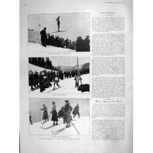  1905 WINTER SPORT TYROL SKI RACING REID NORWAY LOENVAND 