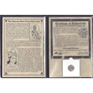  The Mauryan Silver Punch Mark Coin with Album and 