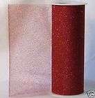 x30/10 yard BURGUNDY GLITTERED soft wedding tulle