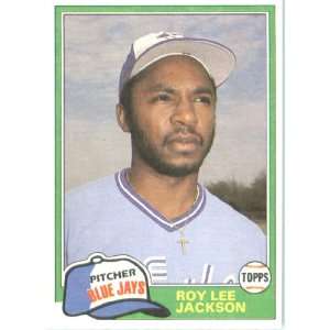  1981 Topps # 775 Roy Lee Jackson Toronto Blue Jays 