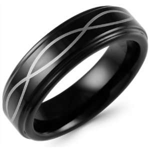   Tungsten Wedding Band Ring for Men   Size 9.5 Jewelers Mart Jewelry