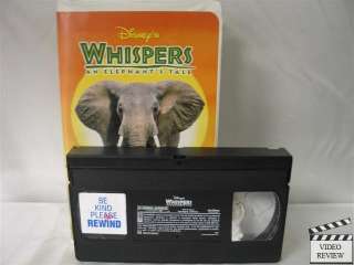 Whispers: An Elephants Tale VHS Disney 786936120394  