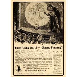  1909 Ad Dutch Boy Paint Talk No. 3 National Lead Co 