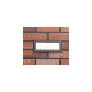   Light in Textured Architectural Bronze with Heat Resistant White glass