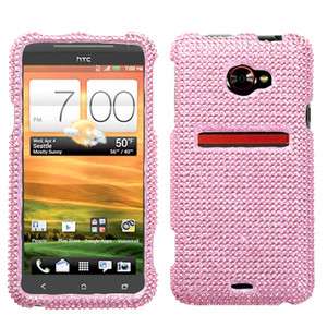   SnapOn Phone Protector Cover Skin Case for HTC EVO 4G LTE Sprint PINK