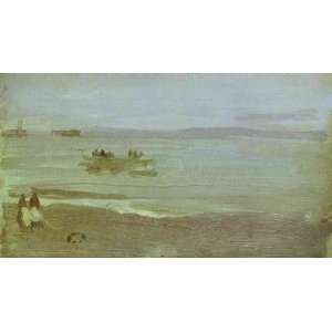 FRAMED oil paintings   James Abbott McNeill Whistler   24 x 14 inches 