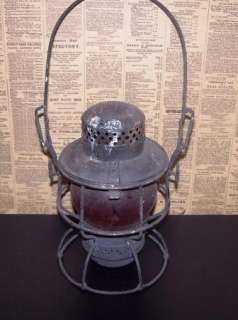 Vintage Railroad Lantern Lamp CMSTP&P RR Chicago Milwaukee St.Paul 