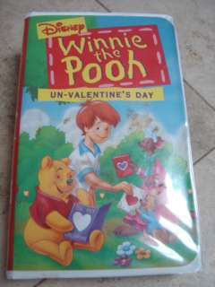 Disney Winnie the Pooh Un Valentines Day VHS Video 786936370638 