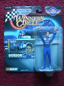 1999 Hasbro Toys NASCAR WINNERS CIRCLE: Jeff Gordon Figure NIB  