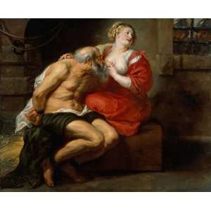  Oil Painting: Cimon and Pero: Peter Paul Rubens Hand 