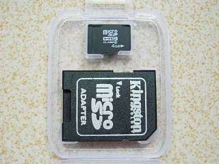4GB 4G Micro SD TF Memory Card for Mobile +Adapter+box  