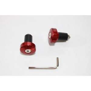 Motorcycle Stealth Bar Ends   Red   Universal   HONDA CBR 600, F2, F3 
