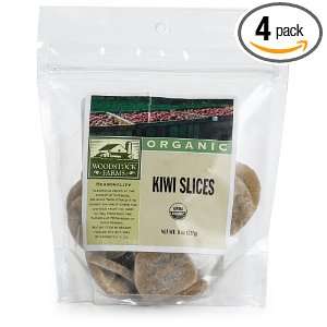 Woodstock Farms Kiwi Slices, Organic, 8 Ounce Bags (Pack of 4)  