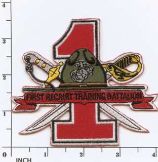   Recruit Training Battalion MCRD San Diego 1st RTB cut out PATCH  