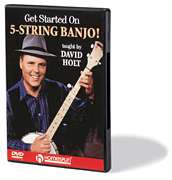 Get Started on 5 String Banjo Learn Lessons DVD Tab NEW  