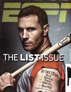 ESPN The List Issue Josh Hamilton Magazine Rangers  