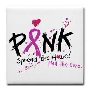   Cancer Pink Ribbon Spread The Hope Find The Cure 