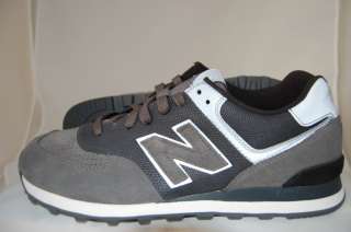 New Balance Mens 574 Suede Gray ML LGG Shoes Running  