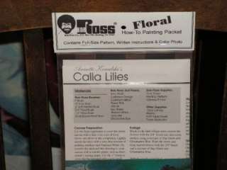 Bob Ross Floral Series Calla Lilies packet  