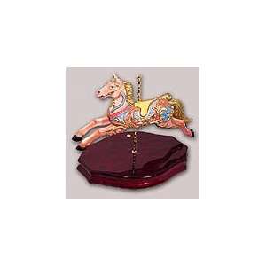 18th Century Replica of a highly Detailed Pink Carousel Horse