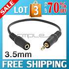 inch 3.5mm Male to Female Audio Extension Cable Headphone New  