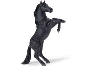 Mustang Stallion Black reared up Horse Schleich toy NEW  