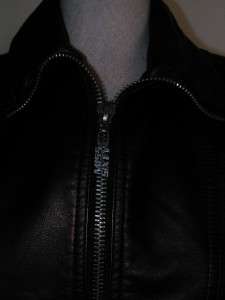 NWT M60 Miss Sixty Studded Faux Leather Jacket M  