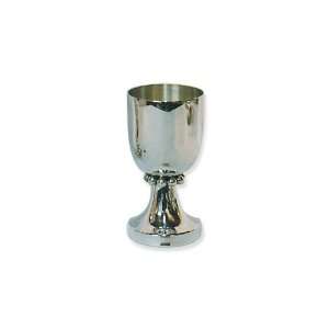  Sterling Silver Kiddush Cup with Pearls on Stem